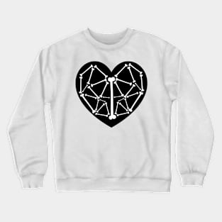 Heart bones Crewneck Sweatshirt